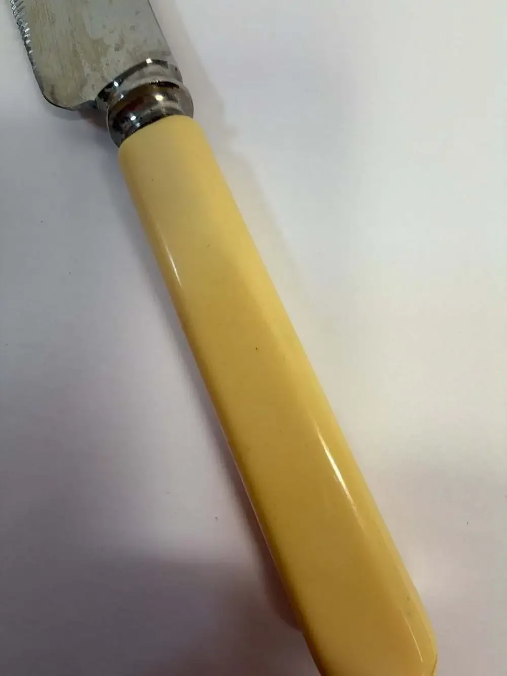 Vintage Sanders & Bowers Ltd. Sheffield Stainless Serrated Knife Friar Trade Mar